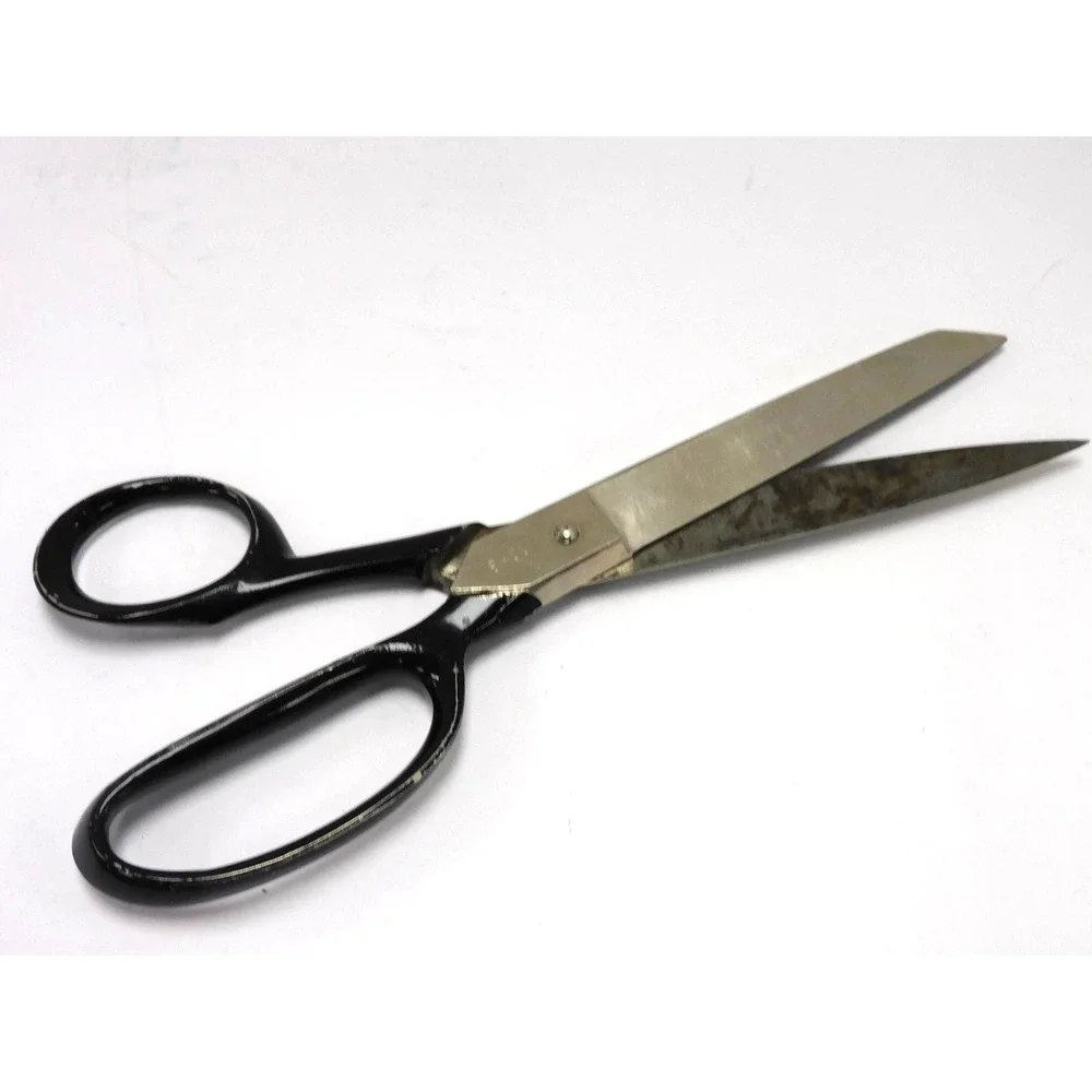 VTG Case XX Bradford P.A 10-8 S.S Black Handle Scissors JC219